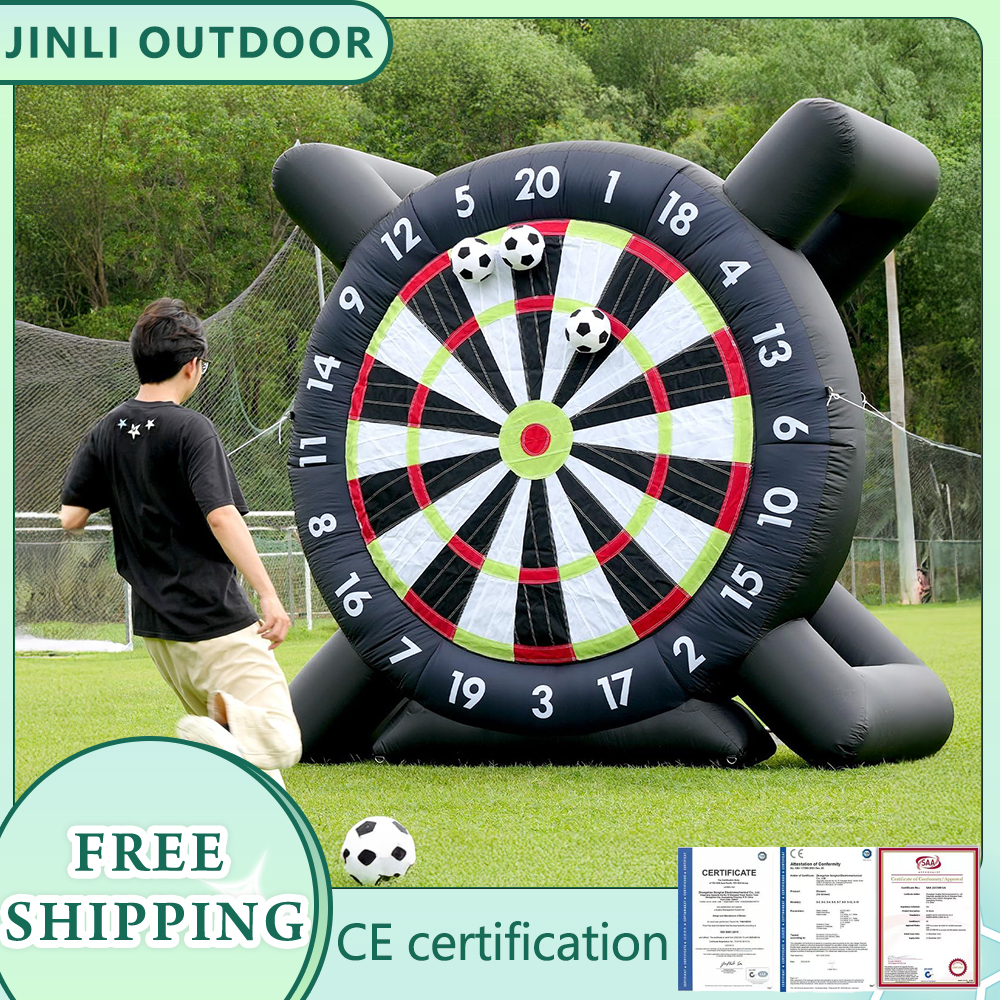 Jinli Outdoor Camping Store - 10ft Inflatable Football Dart Board Giant