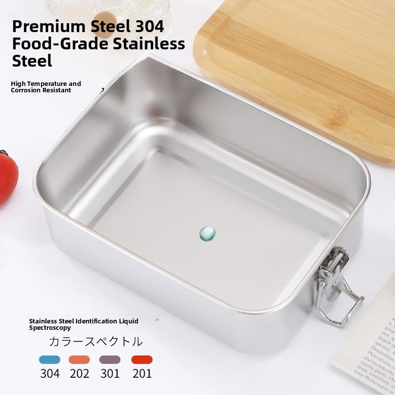 Outdoor Camping Food - Outdoor Camping Lunch Box 3 Partition