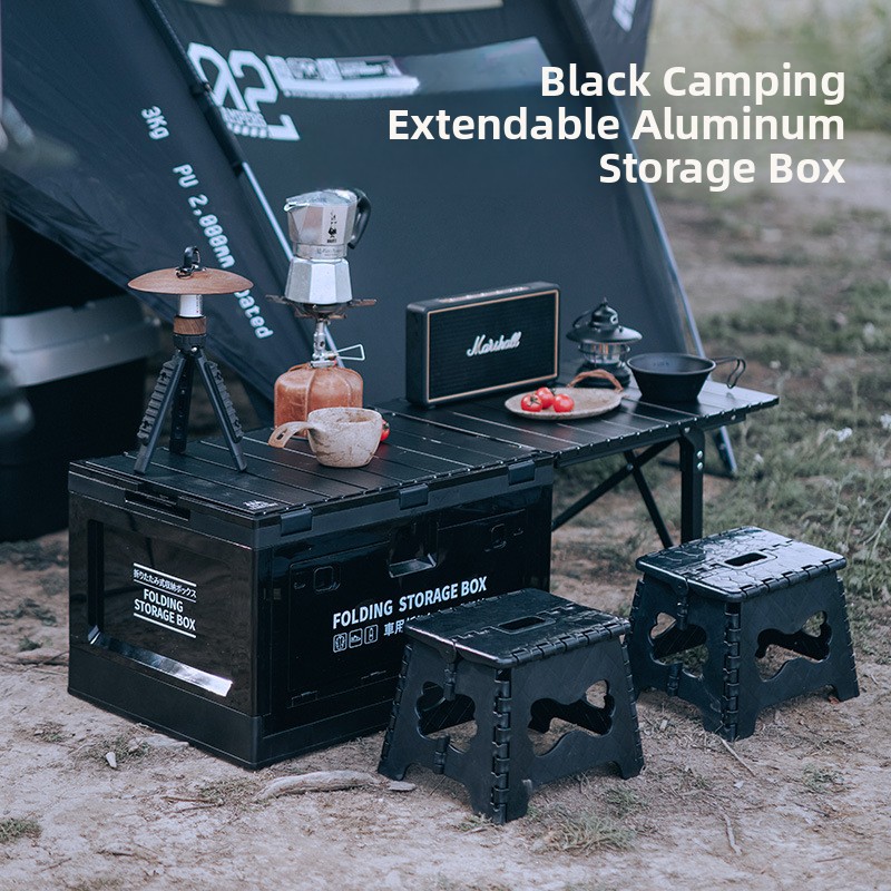Outdoor Camping Gear Brands - Outdoor Plastic Storage Box Portable Car