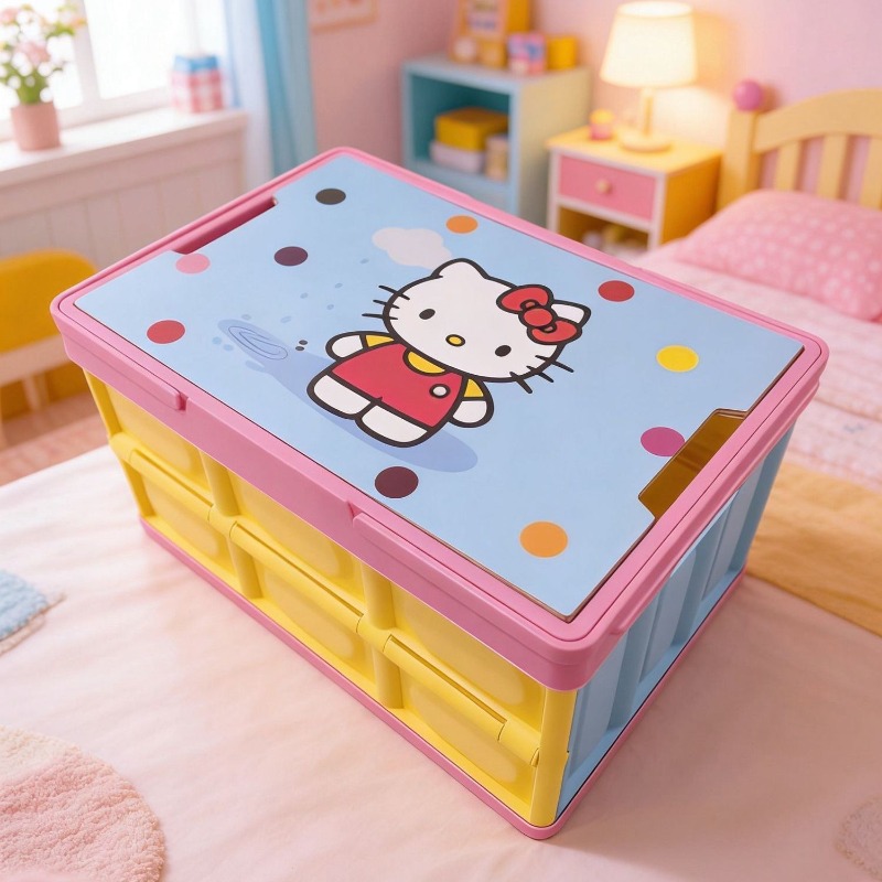 Outdoor Camping Movies - Hello Kitty Colorful Camping Foldable Storage