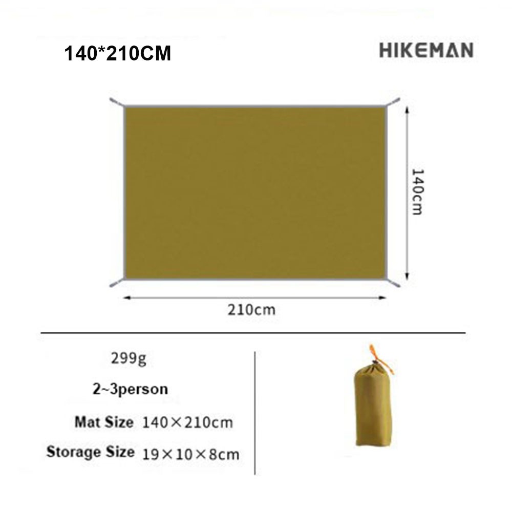 Waterproof Tarp Shelter - Multi-purpose Tent Floor Tarp Picnic Mat