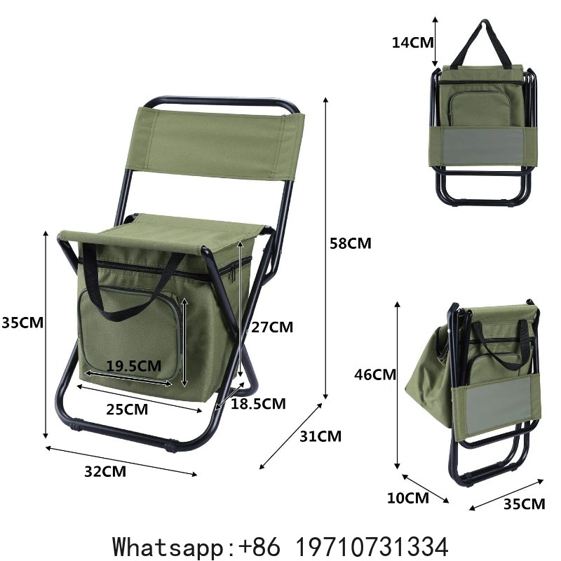Outdoor Camping Furniture - Portable Outdoor Fishing Chair Folding Camping