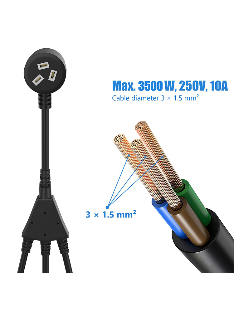Australian standard Extension  - đánh giá và giá Outdoor Camping Extension Cord