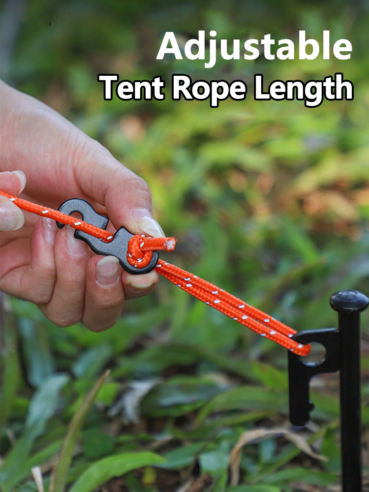 5/10pcs Adjustable Tent Rope B - đánh giá và giá Outdoor Camping Extension Cord
