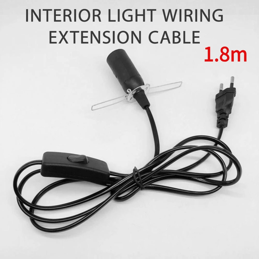 1.8m Power Cord Cable with ON  - đánh giá và giá Outdoor Camping Extension Cord