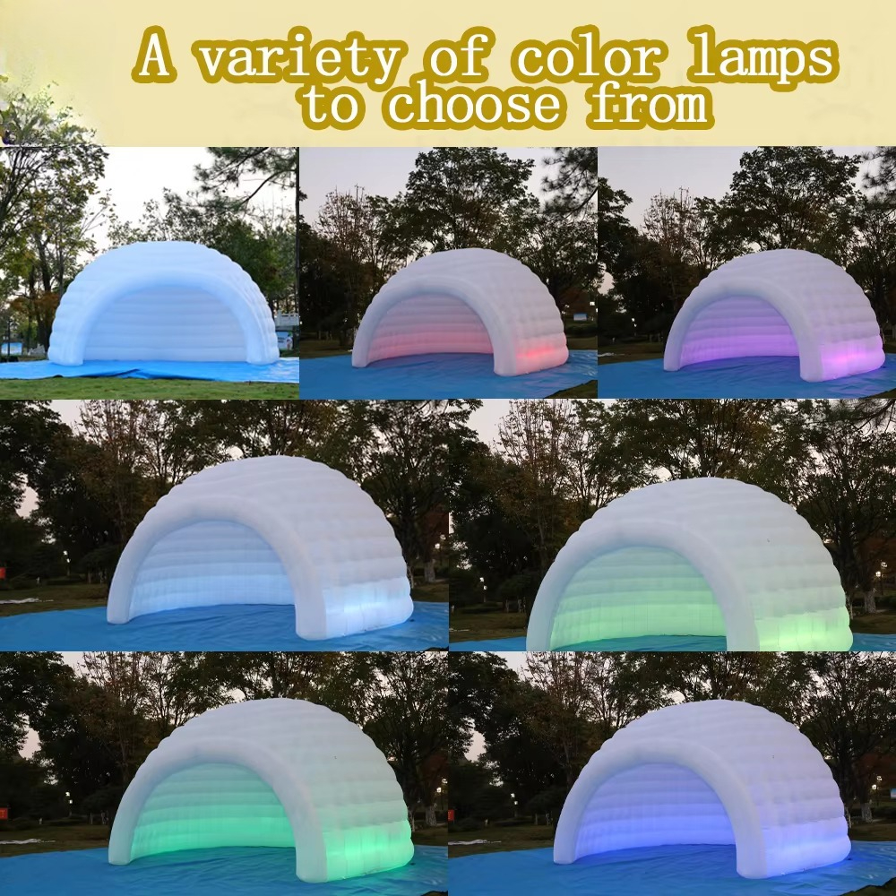 Inflatable Igloo Dome Tent Wit - đánh giá và giá Jinli Outdoor Camping Store