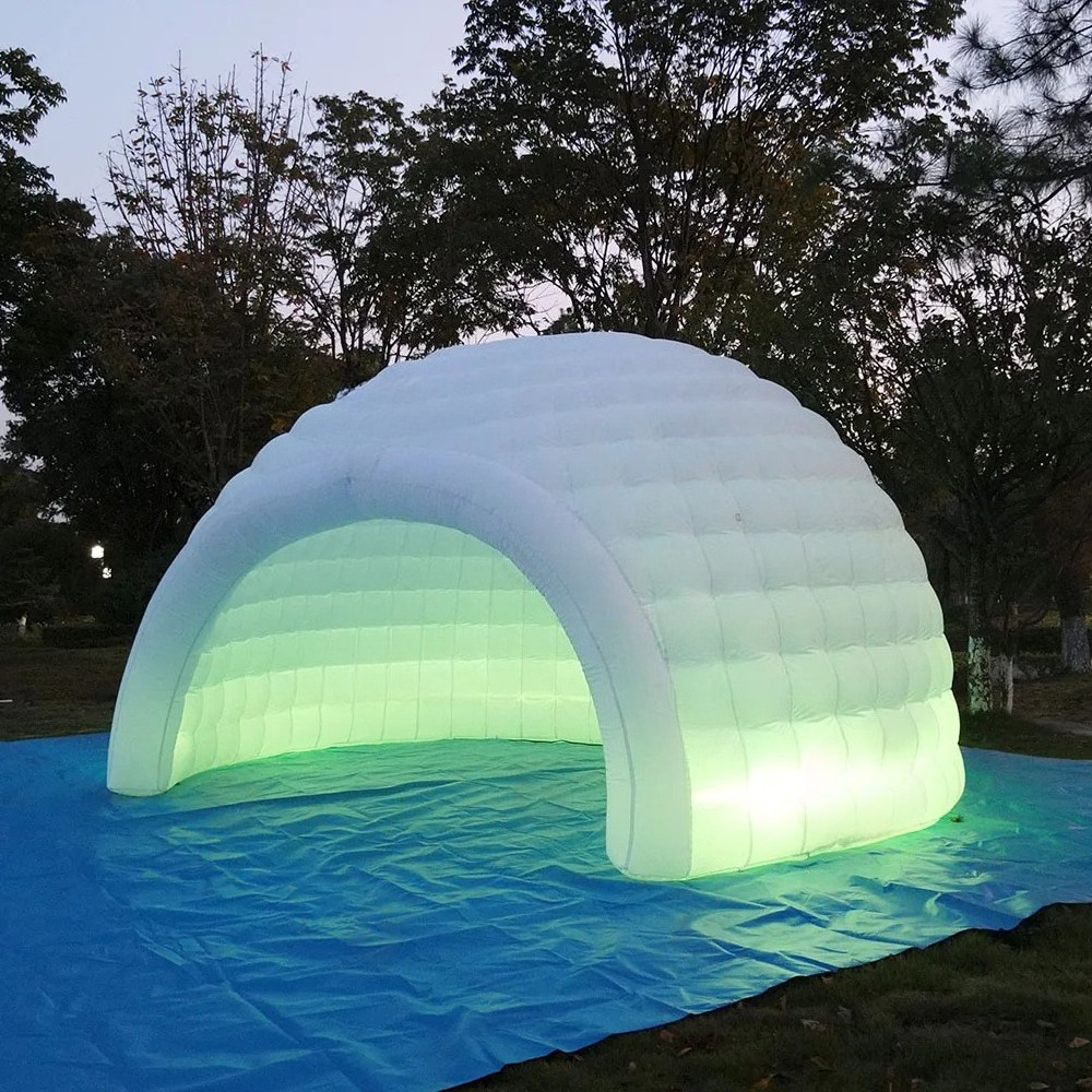 Inflatable Igloo Dome Tent Wit - đánh giá và giá Jinli Outdoor Camping Store