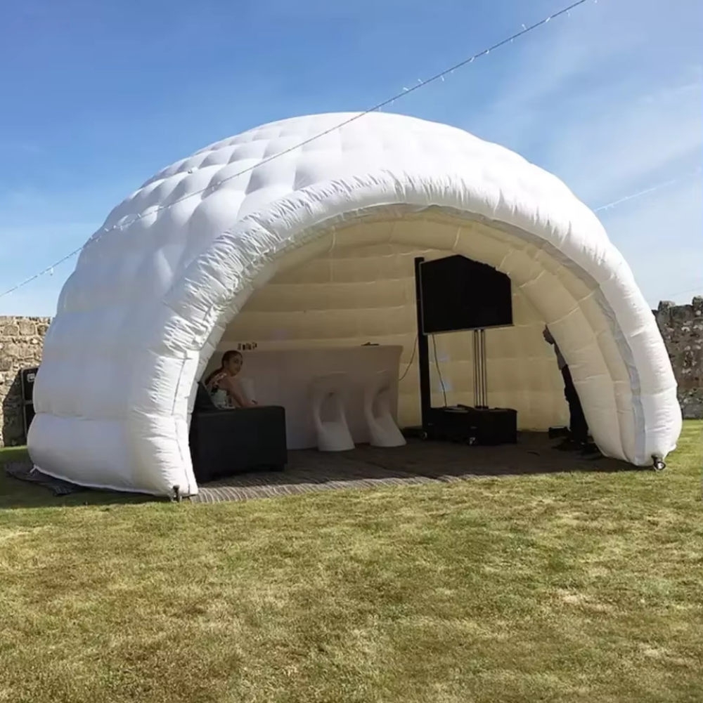 Inflatable Igloo Dome Tent Wit - đánh giá và giá Jinli Outdoor Camping Store