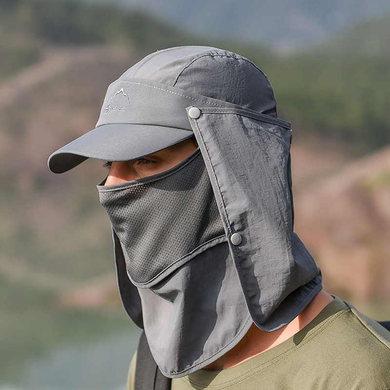 Multifunction Foldable Quick D - đánh giá và giá Camping Outdoor Quick Drying Sun Neck Protection Cap Hat