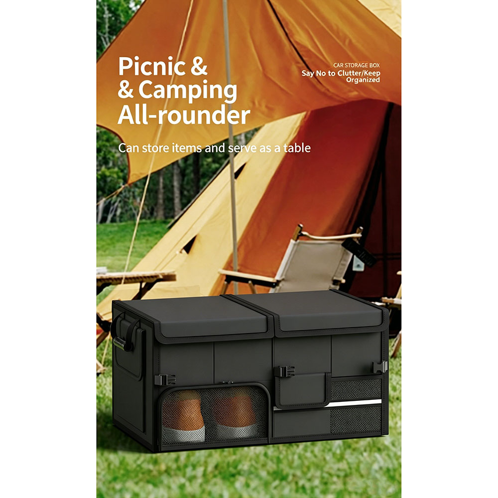 Large Capacity Car Trunk Organ - đánh giá và giá Outdoor Camping Folding Storage Box
