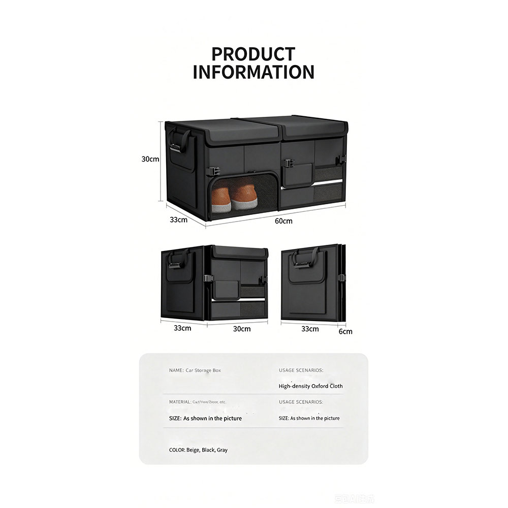 Large Capacity Car Trunk Organ - đánh giá và giá Outdoor Camping Folding Storage Box
