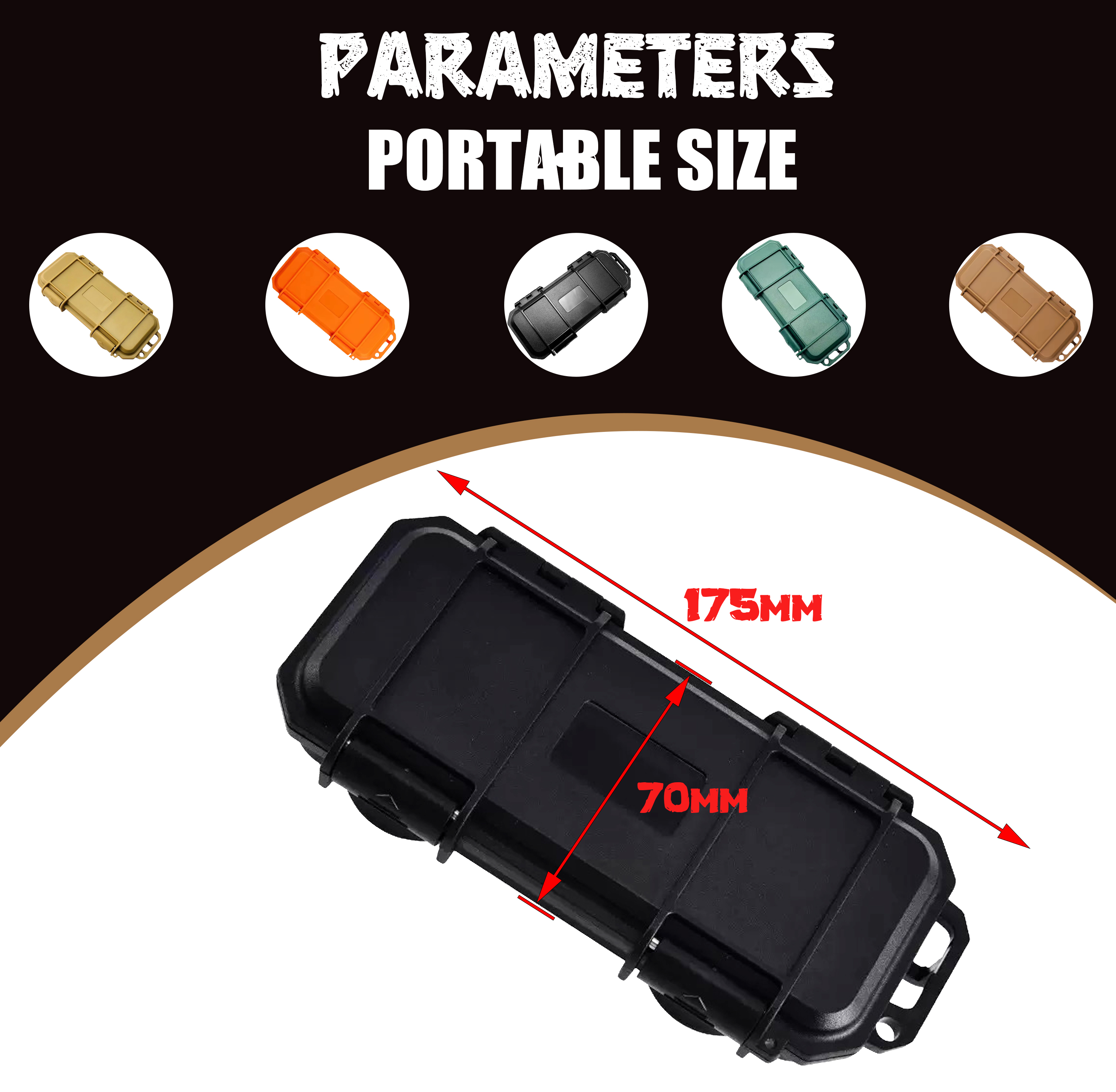 Edc storage box, tactical outd - đánh giá và giá Outdoor Camping Folding Storage Box