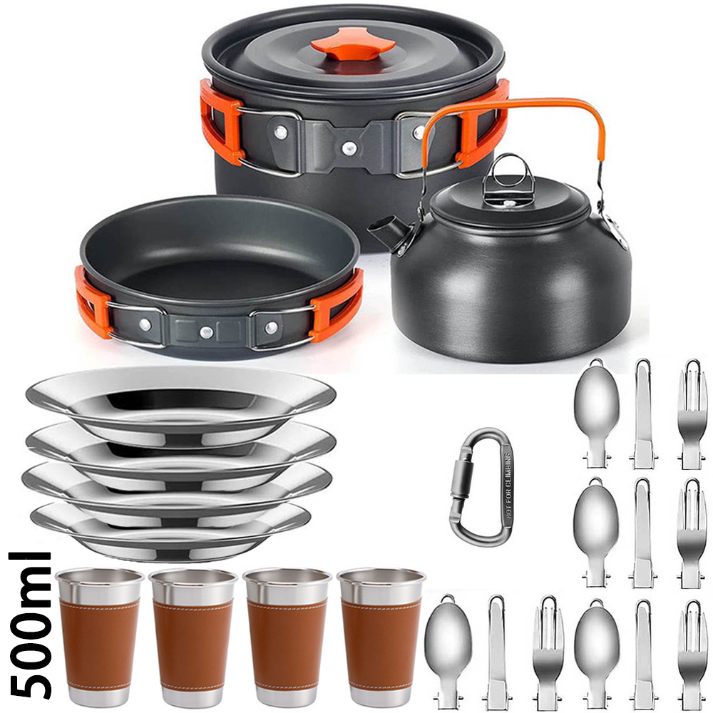 Outdoor camping cooker portabl - đánh giá và giá Outdoor Camping Kettle