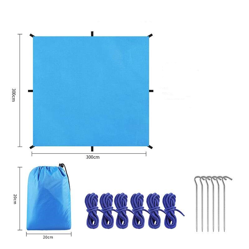 3x3 3x4 3x5m Camping Canopy Ou - đánh giá và giá Waterproof Tarp Shelter