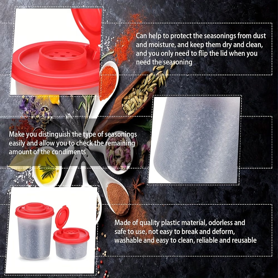 1 Small Salt and Pepper Shaker - đánh giá và giá Outdoor Camping Food