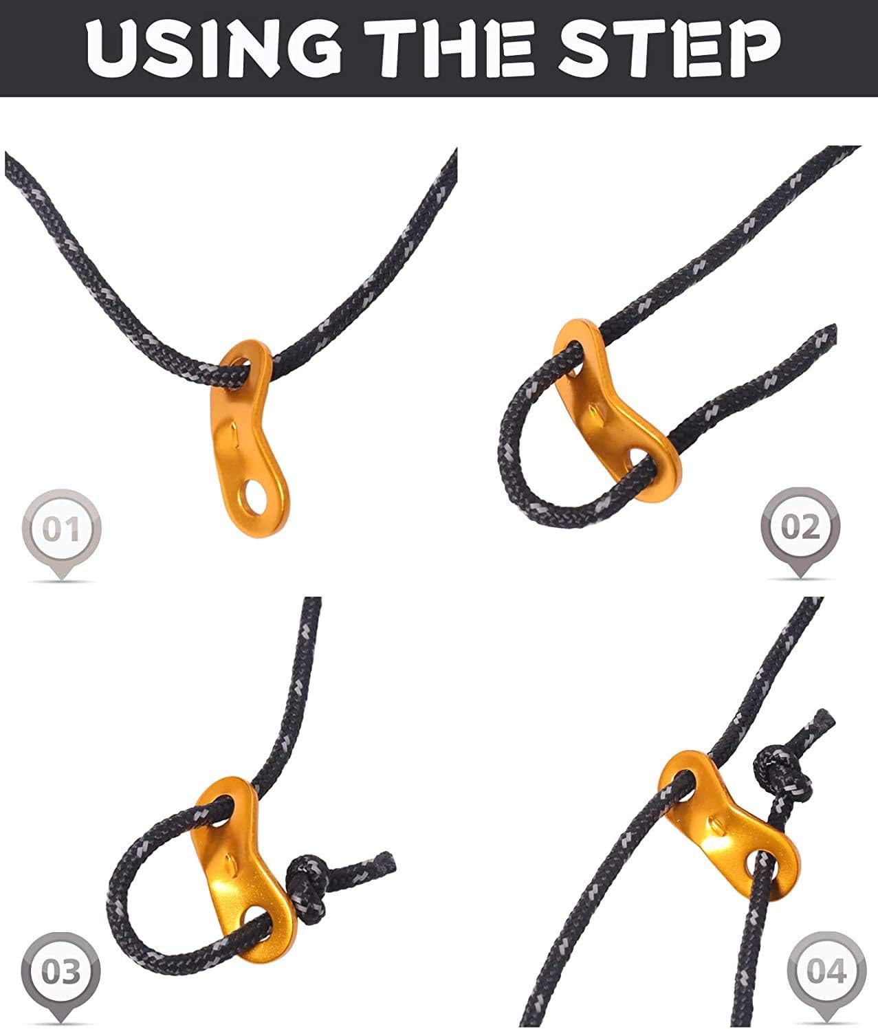 4m Reflective Guy Lines Tent C - đánh giá và giá Outdoor Camping Extension Cord