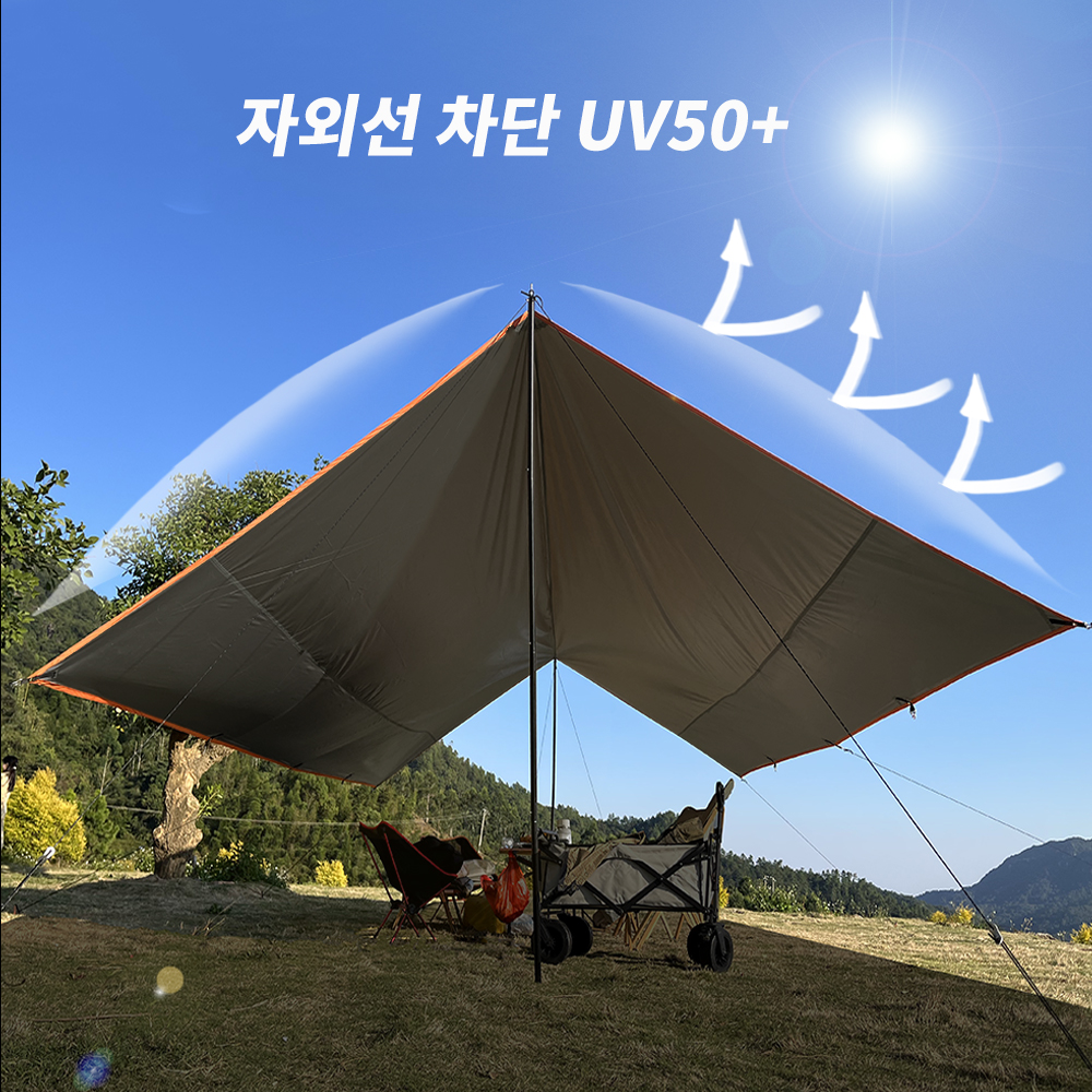 Oxford Large Tarp Waterproof 4 - đánh giá và giá Waterproof Tarp Shelter