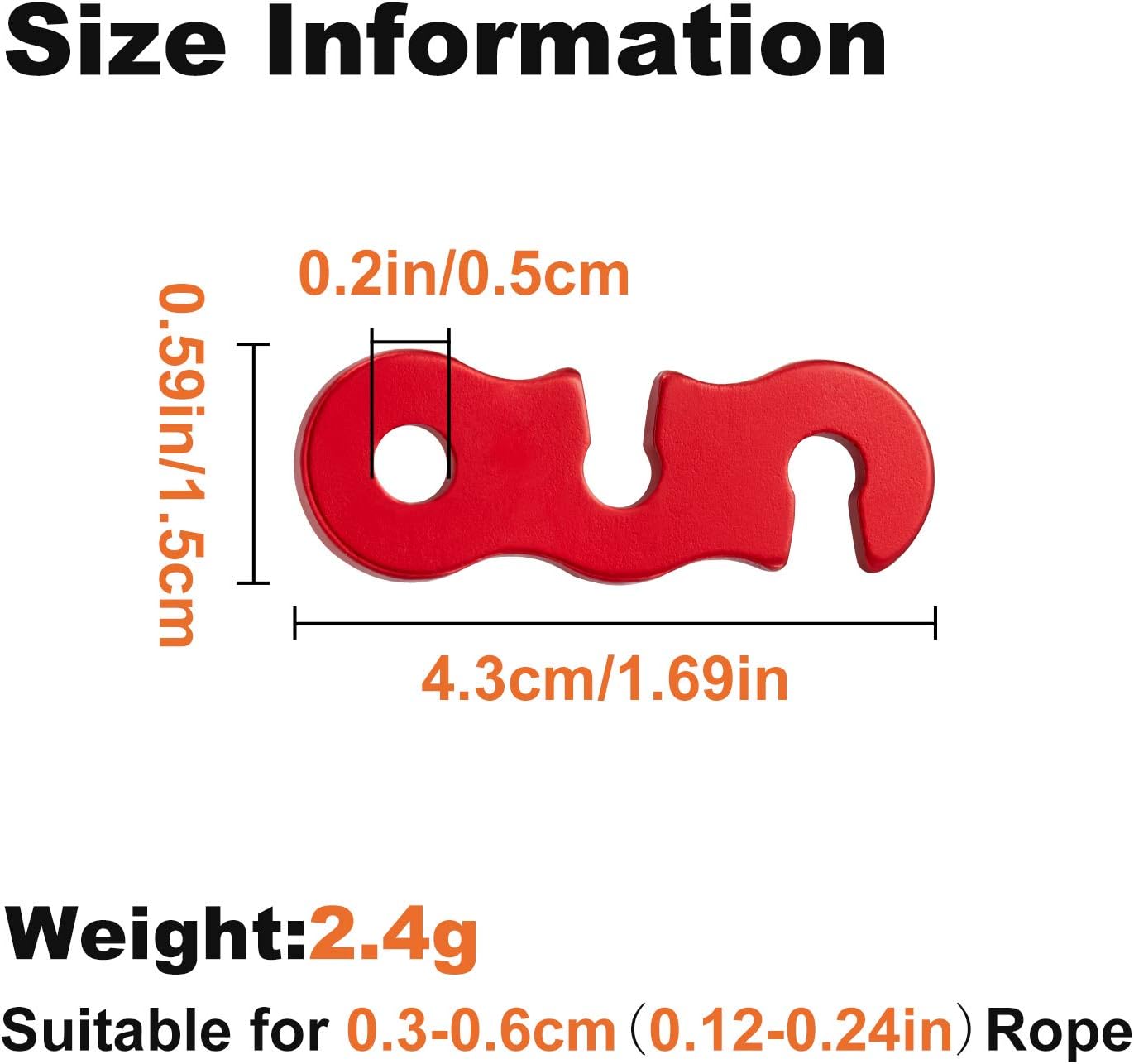 20Pcs Aluminum Alloy Tent Guyl - đánh giá và giá Outdoor Camping Extension Cord