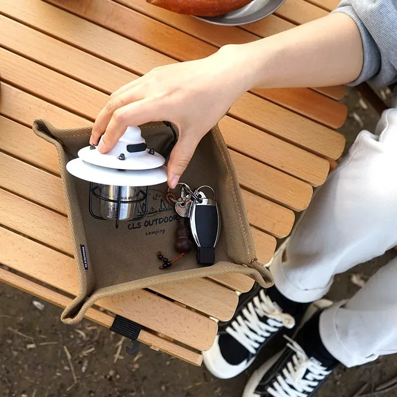 Camping Storage Tray Home Trav - đánh giá và giá Outdoor Camping Folding Storage Box
