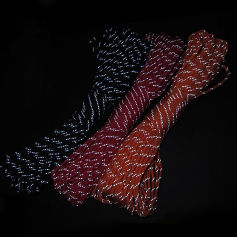 Reflective Paracord 550 Milita - đánh giá và giá Outdoor Camping Extension Cord