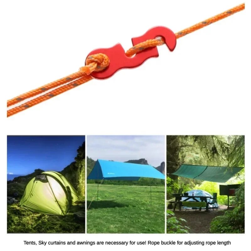 10pcs Adjustable Camping Tent  - đánh giá và giá Outdoor Camping Extension Cord