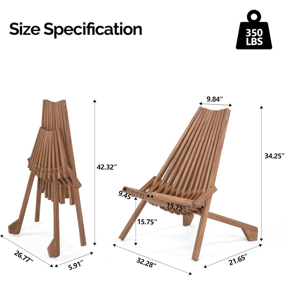 Weather-Resistant Acacia Wood  - đánh giá và giá Outdoor Camping Decke