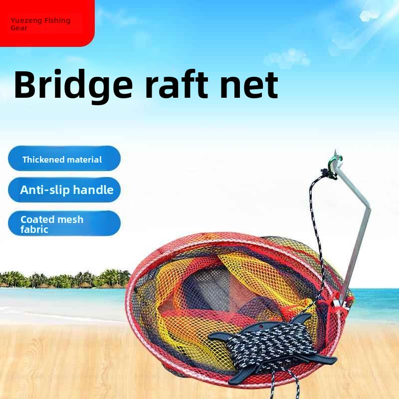 Bridge Fishing Net with Rope B - đánh giá và giá Outdoor Camping Gear Brands