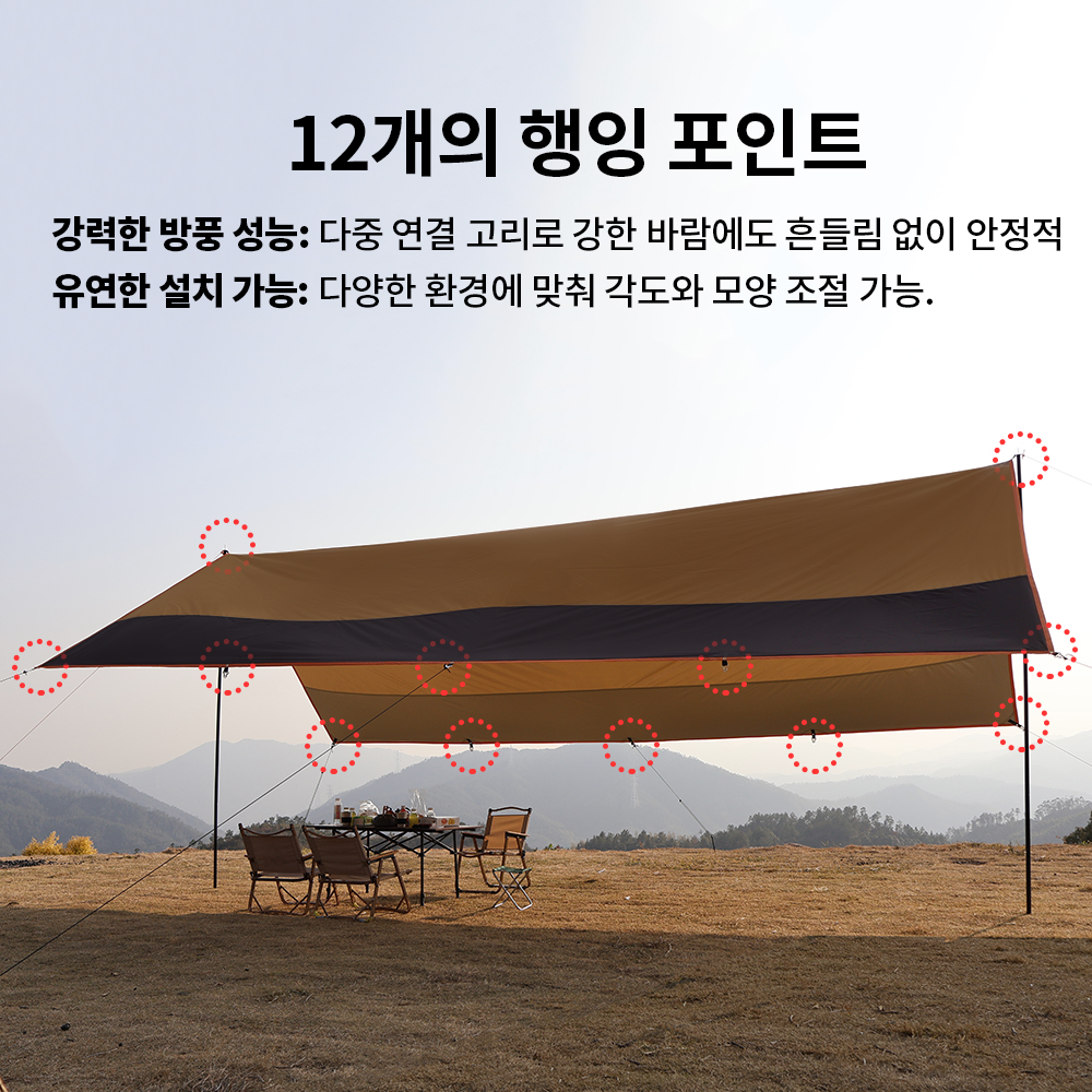 Top Lander Large Camping Water - đánh giá và giá Waterproof Tarp Shelter