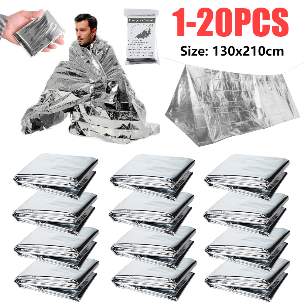 1-10PCS Emergency Thermal Blan - đánh giá và giá Outdoor Camping Rug
