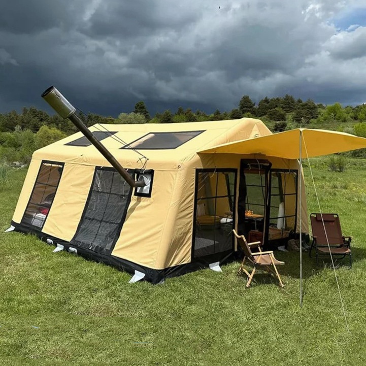 Large Outdoor Camping Waterpro - đánh giá và giá Outdoor Inflatable Camping Tent With Air Pump