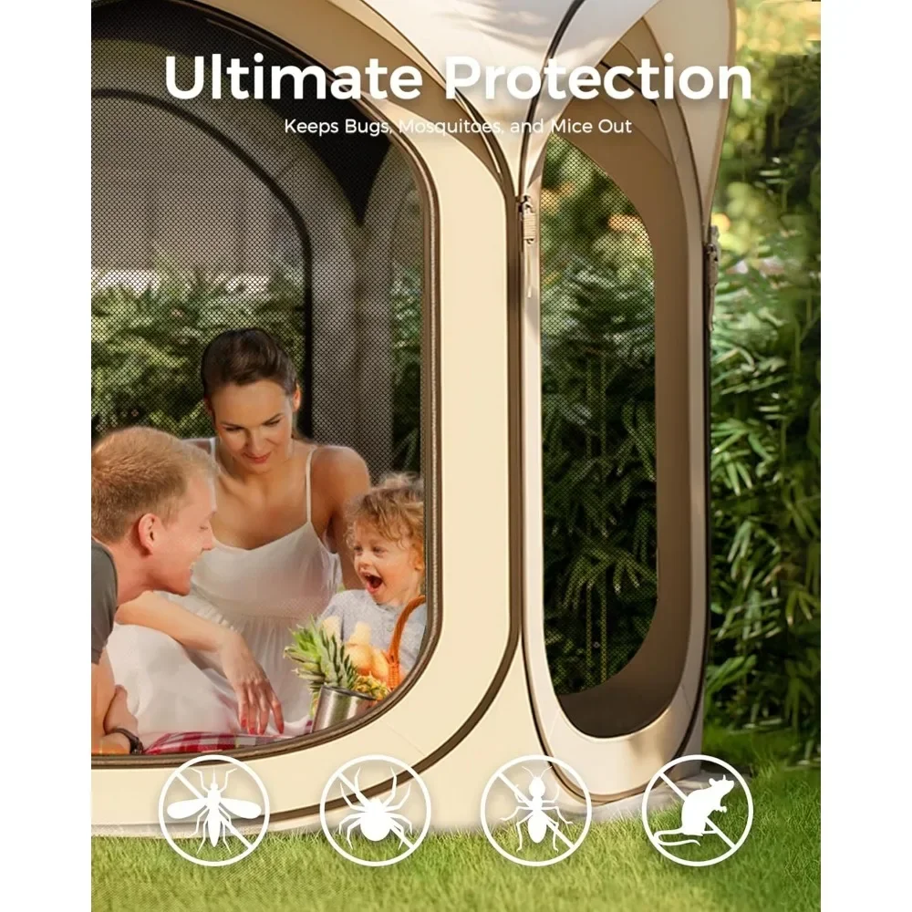 BestsellerScreen Pop Up House  - đánh giá và giá Outdoor Camping Decke