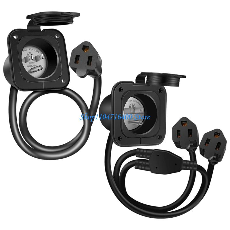 y1gd Waterproof Outlet Extensi - đánh giá và giá Outdoor Camping Extension Cord