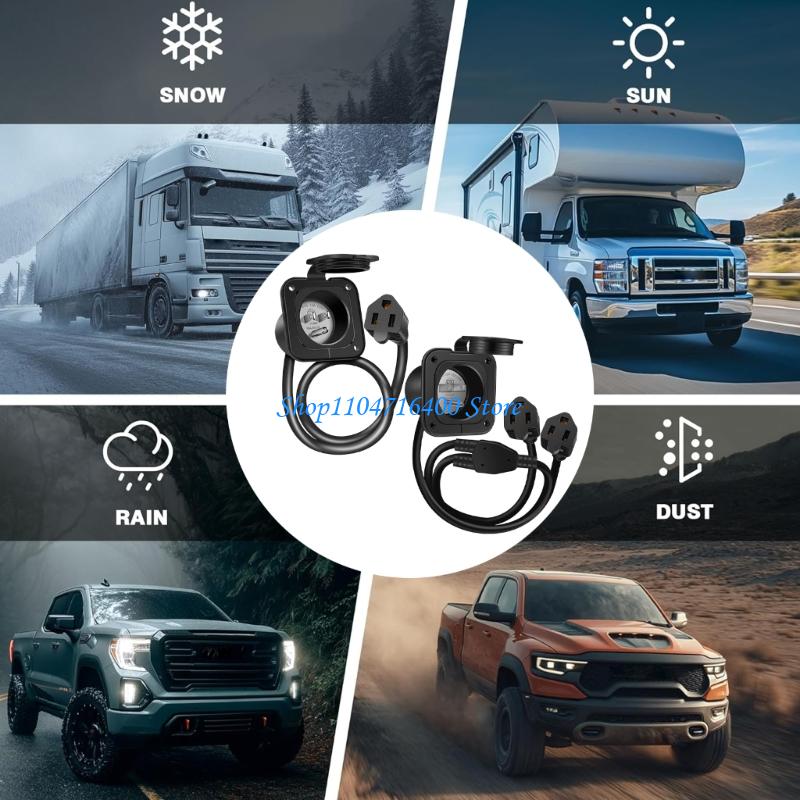 y1gd Waterproof Outlet Extensi - đánh giá và giá Outdoor Camping Extension Cord