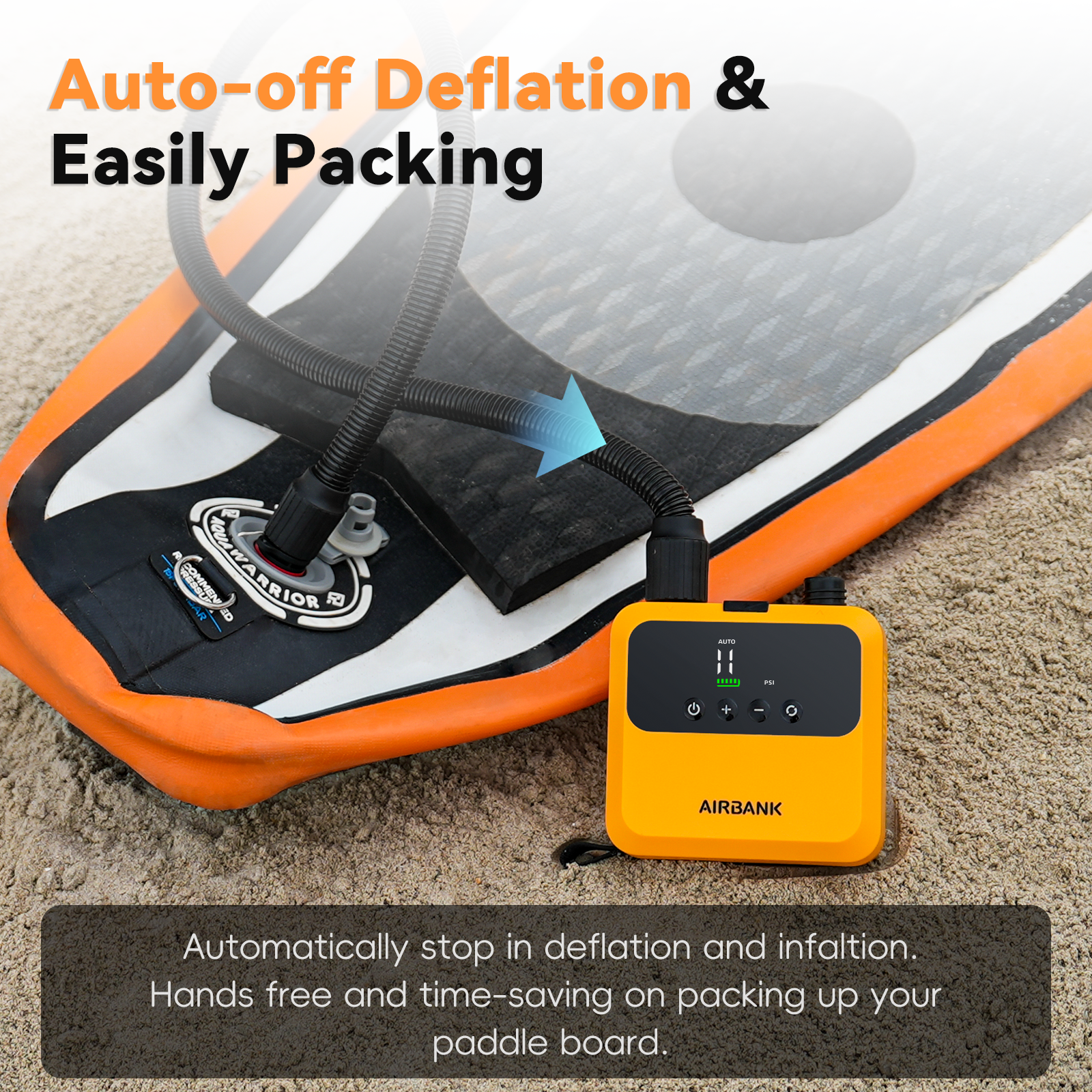 AIRBANK Electric SUP Air Pump  - đánh giá và giá Outdoor Inflatable Camping Tent With Air Pump