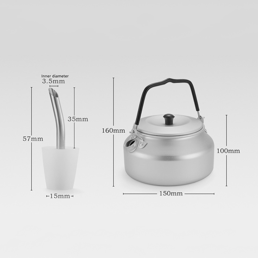 800ml Outdoor Portable Teapot  - đánh giá và giá Outdoor Camping Youtube
