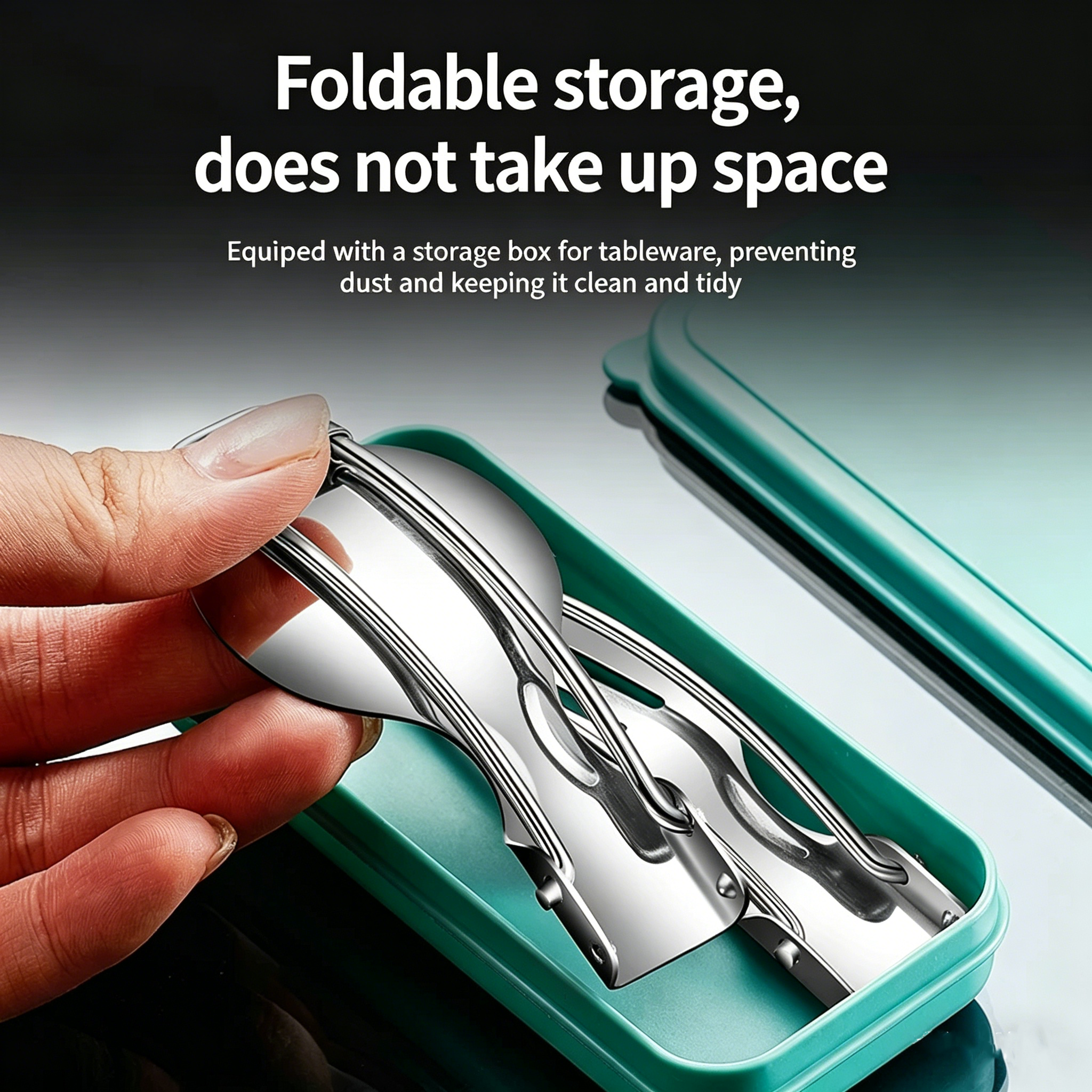304 Stainless Steel Foldable C - đánh giá và giá Outdoor Camping Folding Storage Box
