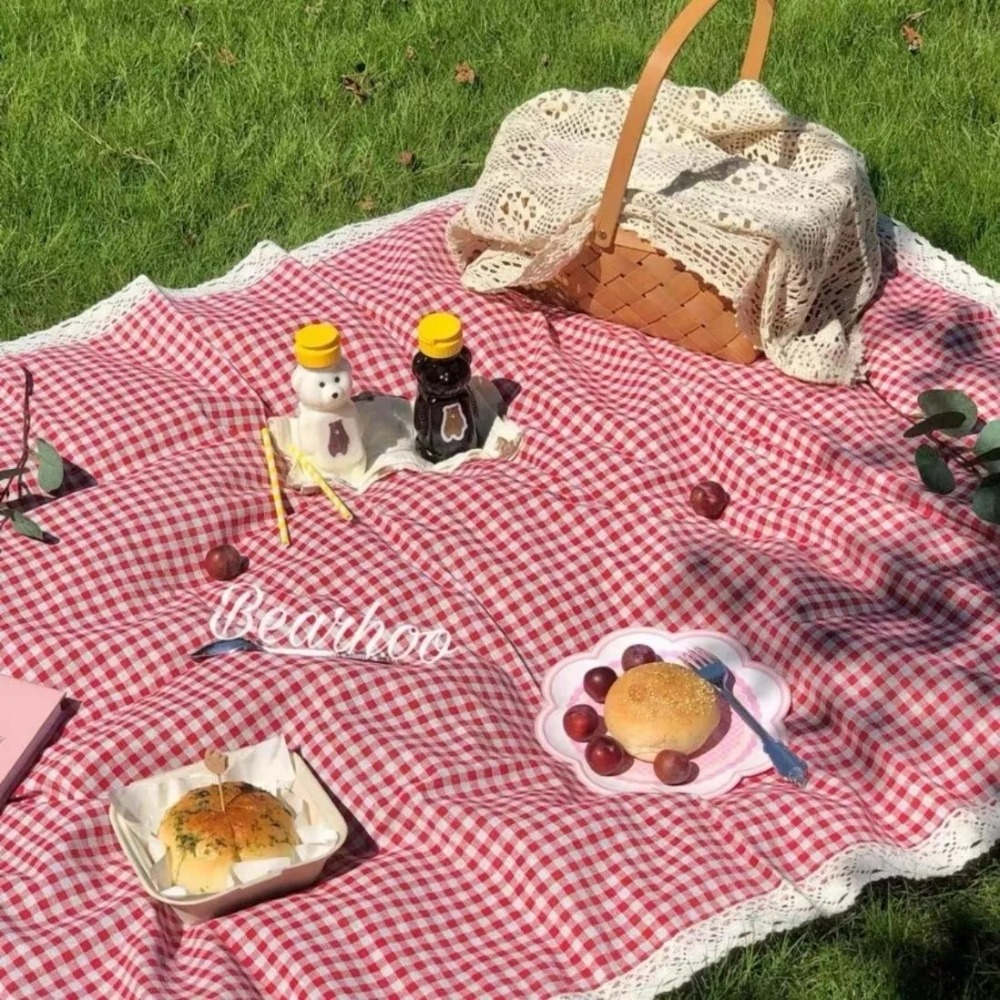 1pc Outdoor Picnic Mat, Summer - đánh giá và giá Outdoor Camping Rug