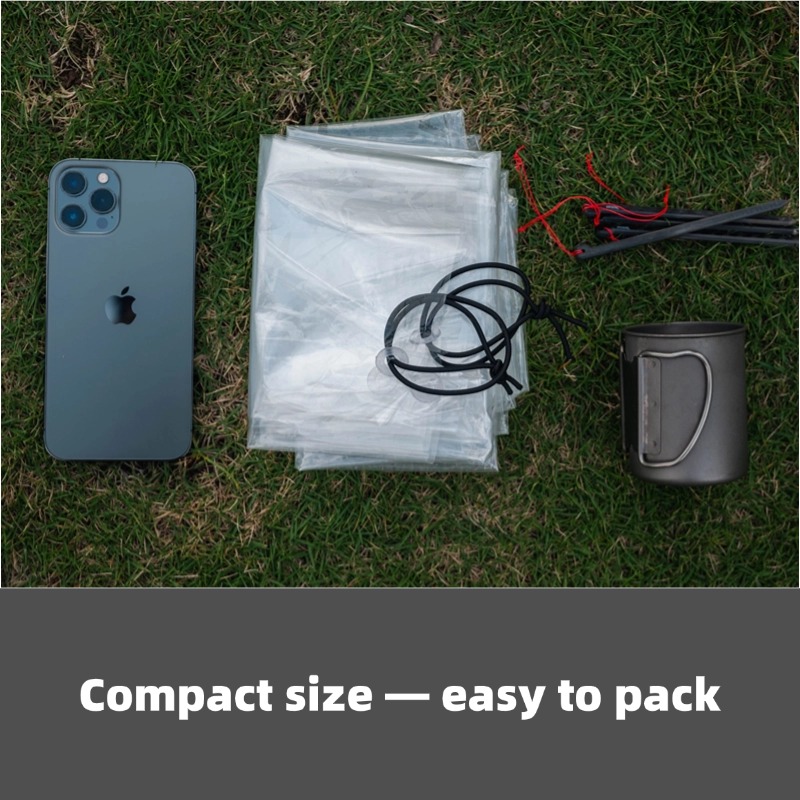 [HODR GEAR]Ultralight Polycro  - đánh giá và giá Waterproof Tarp Shelter