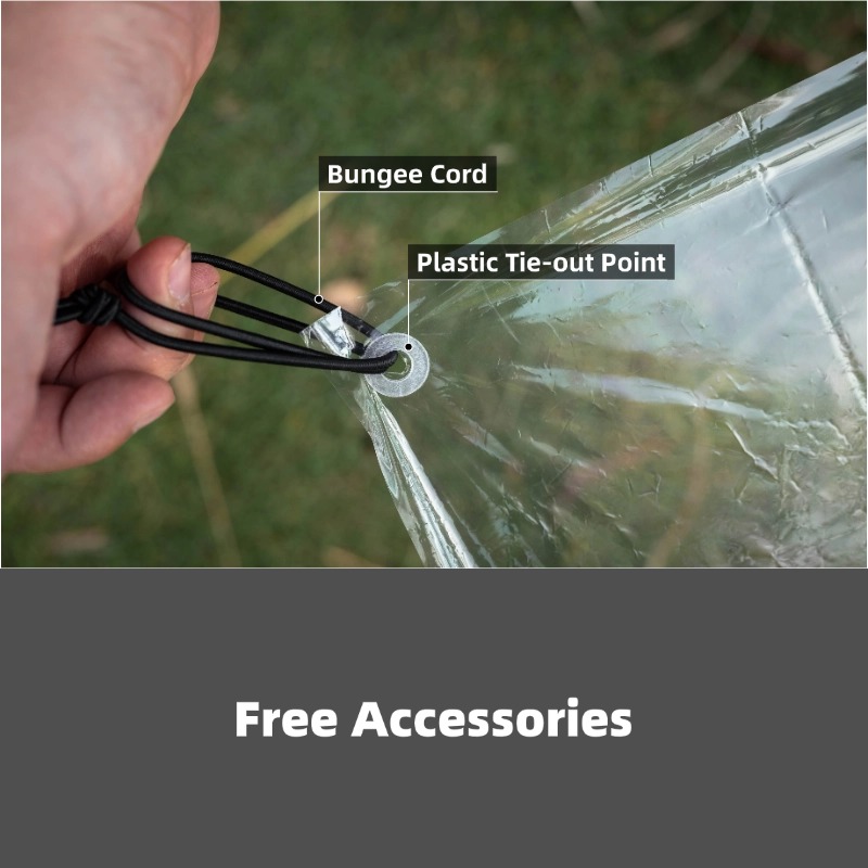[HODR GEAR]Ultralight Polycro  - đánh giá và giá Waterproof Tarp Shelter