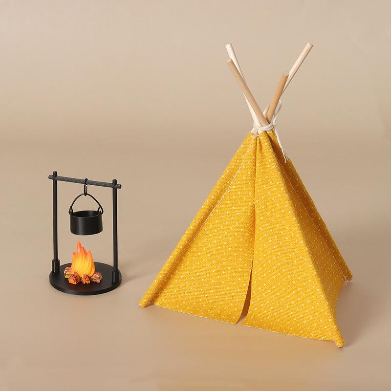 New 1:12 Scale Camping Tent Mo - đánh giá và giá Outdoor Camping Games
