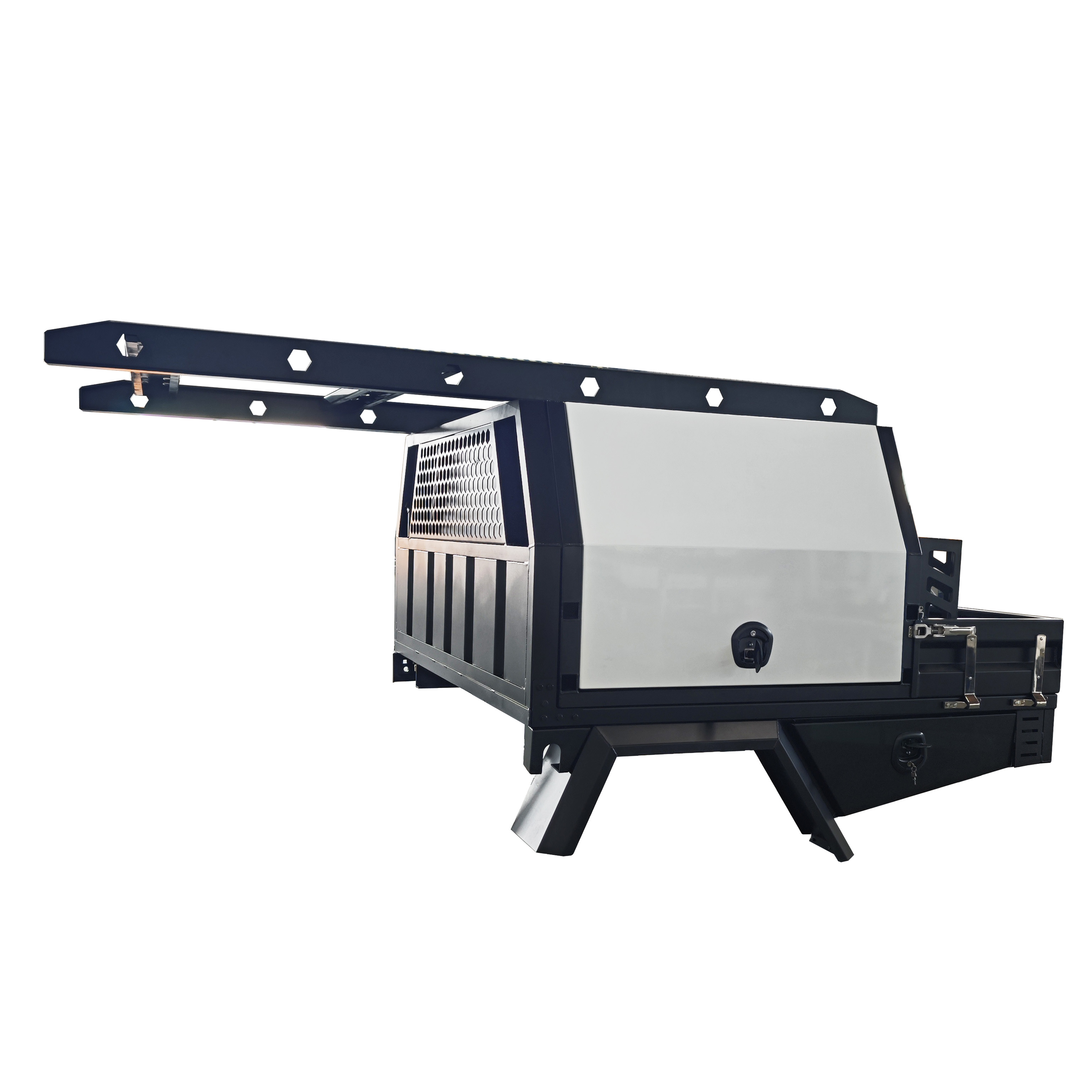 Aluminium Toolbox Roof Rack wi - đánh giá và giá Outdoor Camping Ute