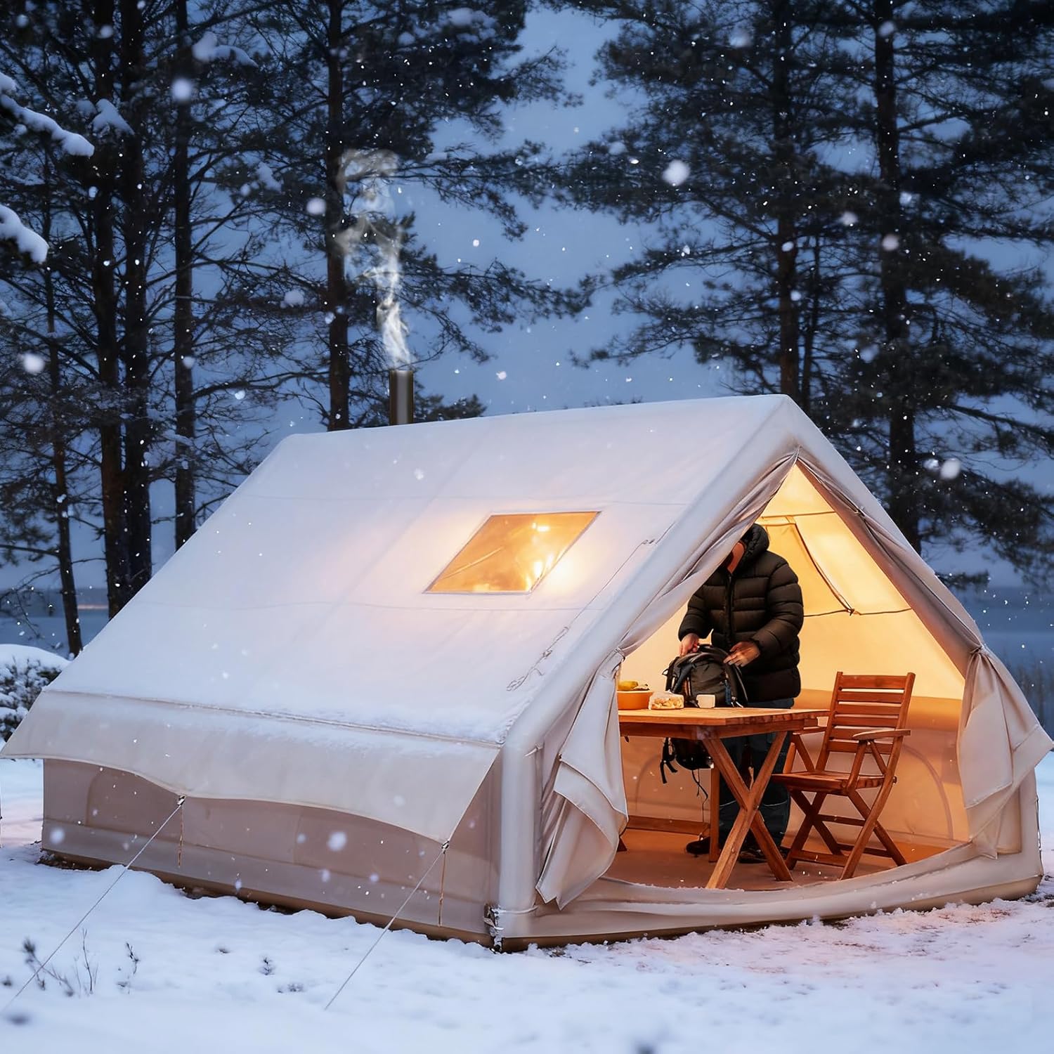 6-8 Person Inflatable Camping  - đánh giá và giá Outdoor Camping Furniture