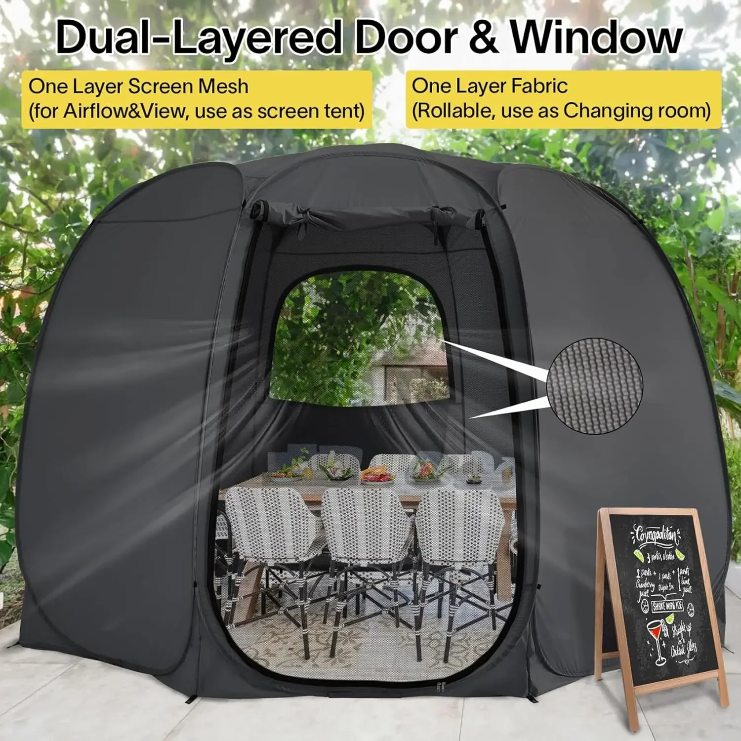 Hot salesPop Up Screen Tent Ho - đánh giá và giá Outdoor Camping Decke