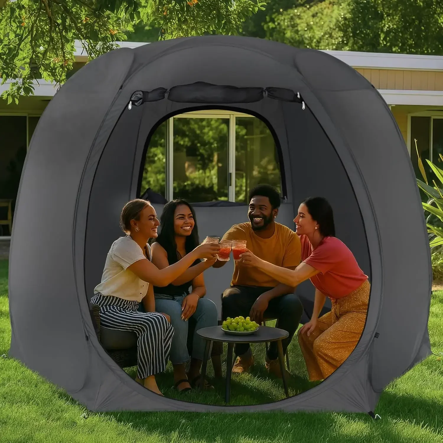 Hot salesPop Up Screen Tent Ho - đánh giá và giá Outdoor Camping Decke
