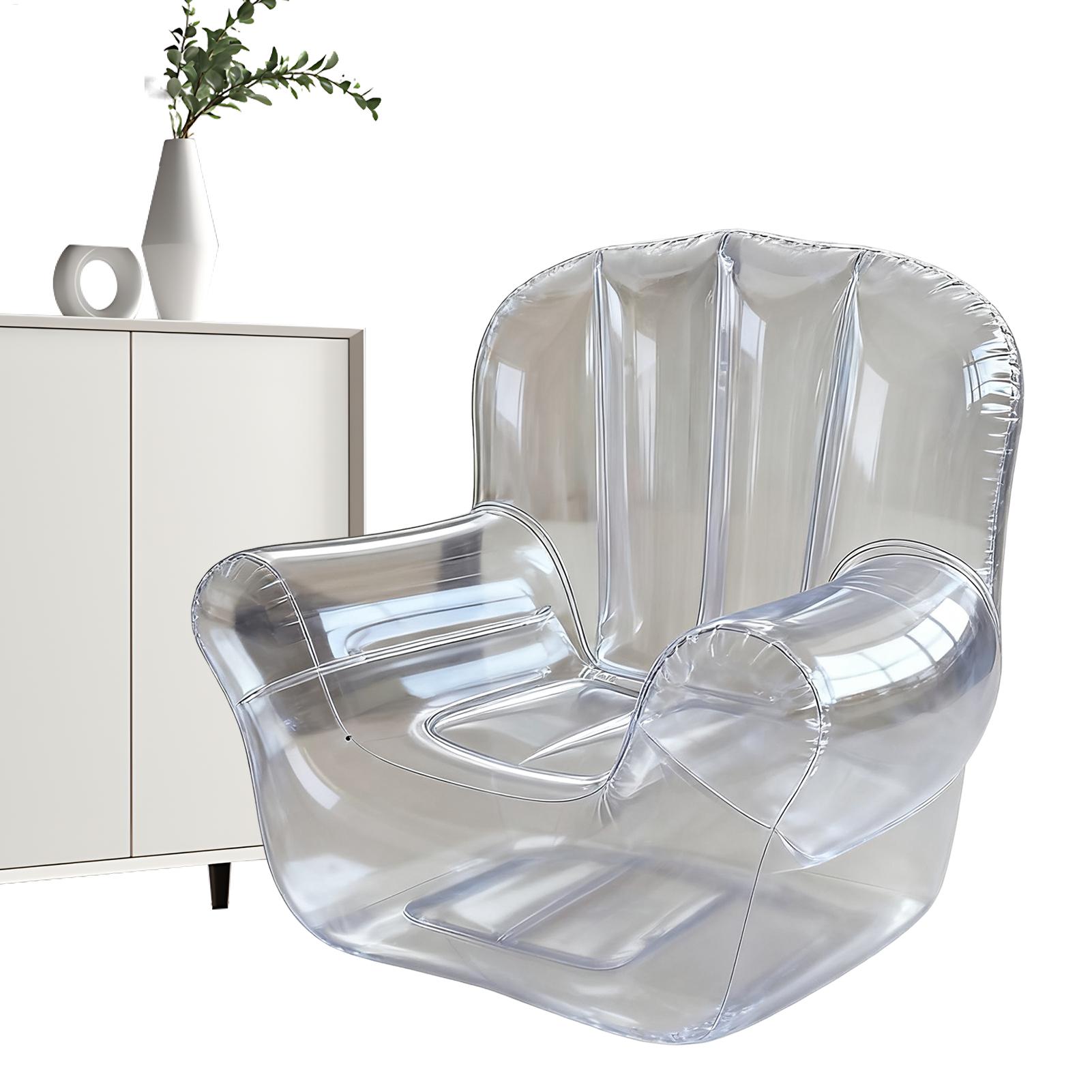 Thickened Transparent Sofa PVC - đánh giá và giá Outdoor Camping Furniture