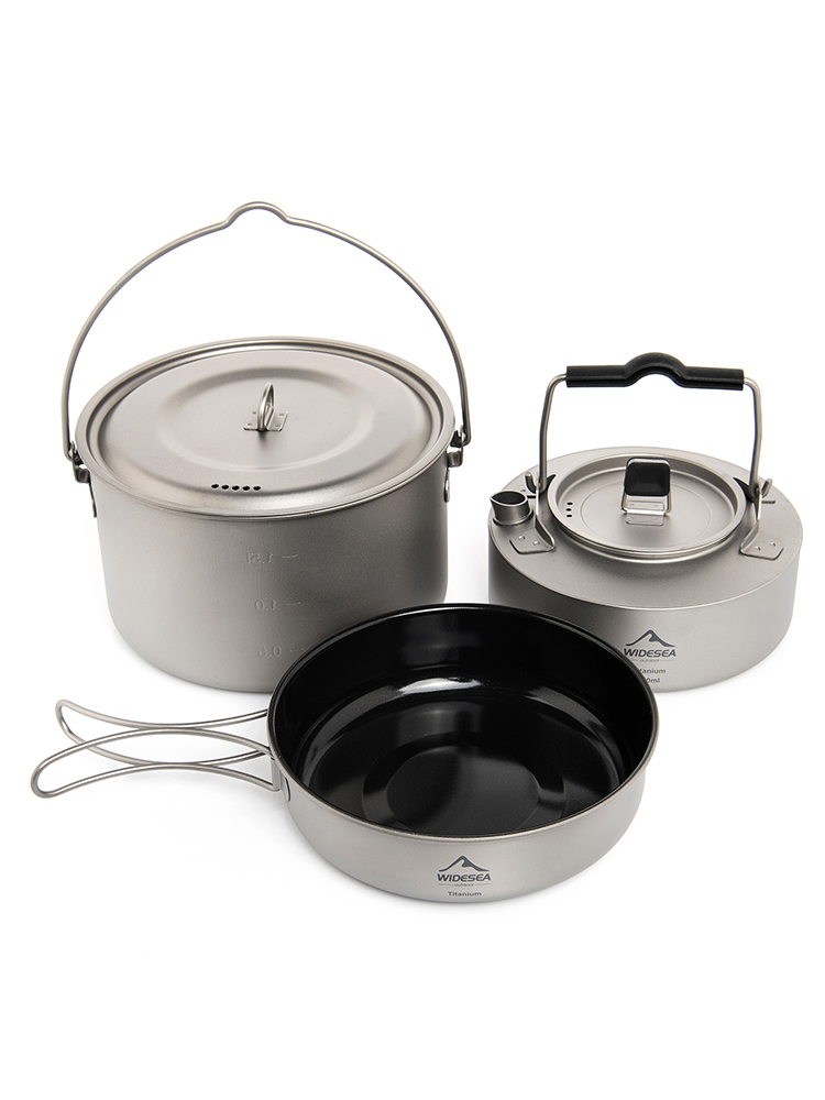 Widesea Ultralight Titanium Ca - đánh giá và giá Outdoor Camping Kettle