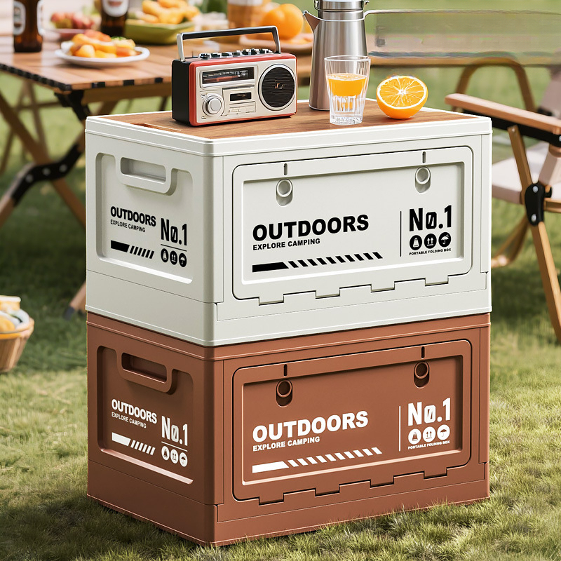 Camping Folding Storage Box, W - đánh giá và giá Outdoor Camping Folding Storage Box