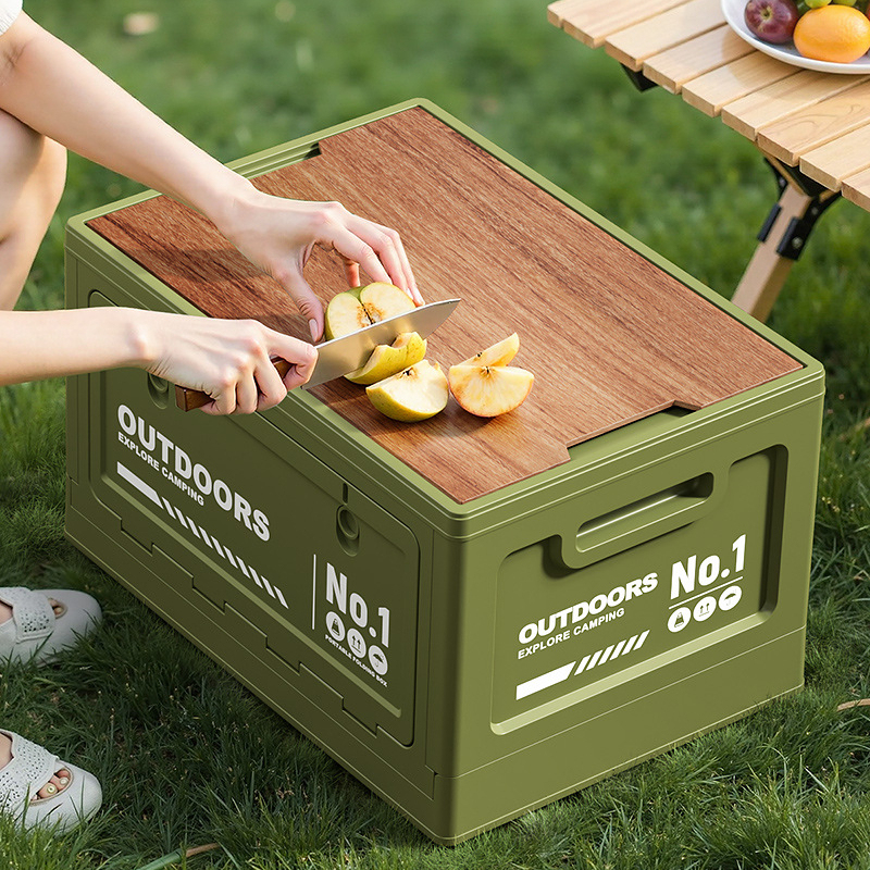 Camping Folding Storage Box, W - đánh giá và giá Outdoor Camping Folding Storage Box