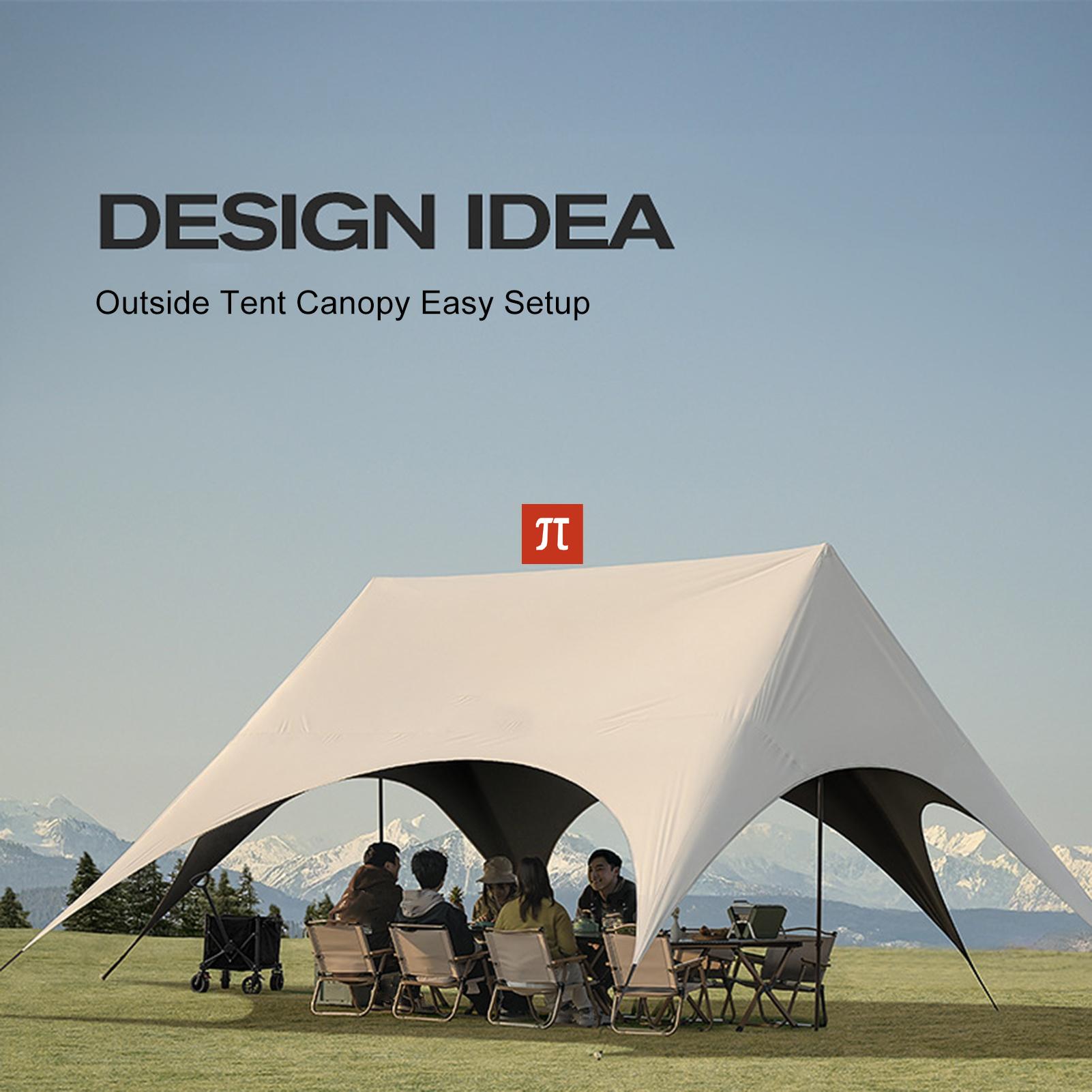 ACamping Gazebo Hexagonal Rain - đánh giá và giá Outdoor Camping Furniture