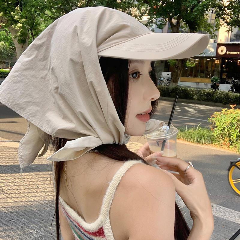 Quick-drying headscarf strap c - đánh giá và giá Camping Outdoor Quick Drying Sun Neck Protection Cap Hat